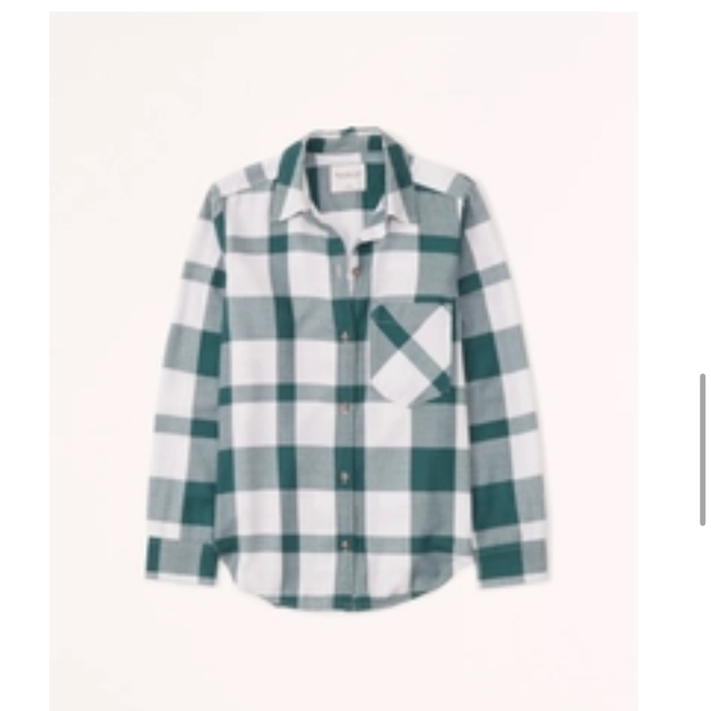 Abercrombie Relaxed Flannel Shirt